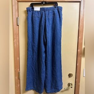 AE American Eagle 16 T 16 tall 33 w nwt wide leg trouser. Blue jean